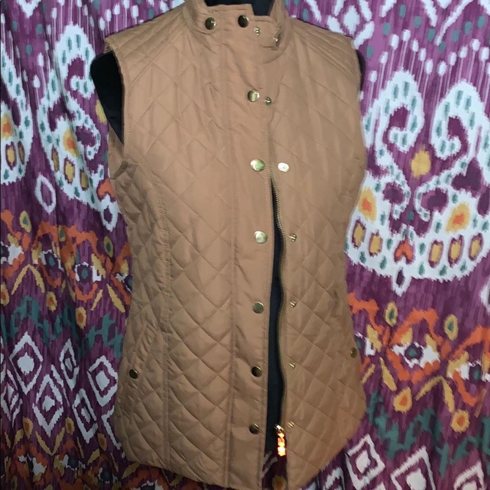 Brown vest